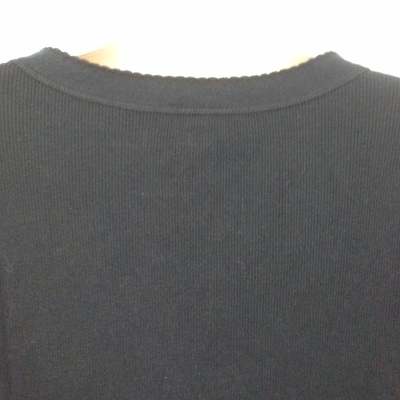 Loft womens sweater Size M Black Cardigan - Picture 4 of 8